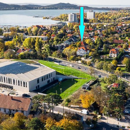 Apartamento Aqua Ház Panzió sz. Balatonfüred Exterior foto