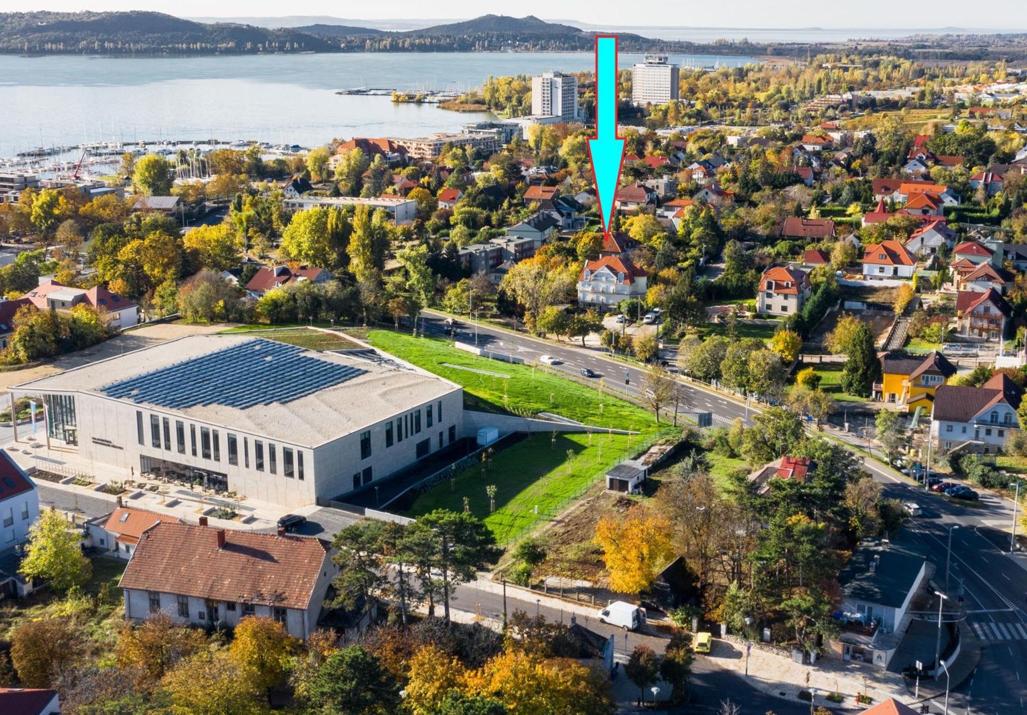 Apartamento Aqua Ház Panzió sz. Balatonfüred Exterior foto